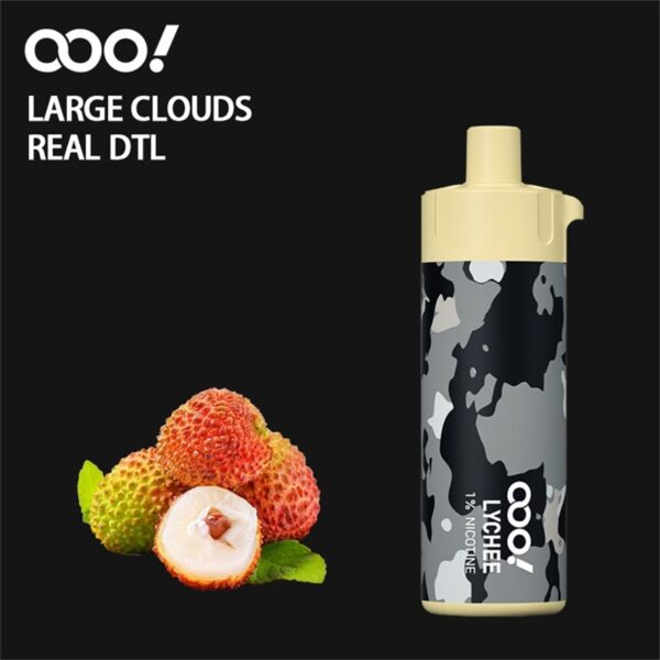 OOO! 12000 Züge ALOE STRAWBERRY KIWI DTL/DL Einweg E-Zigarette Vape POD 20ml wiederaufladbare einstellbare Luftströme