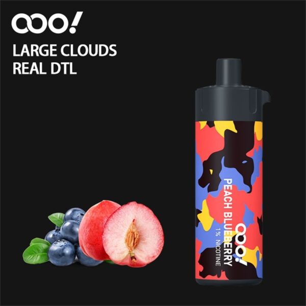 OOO! 12000 Züge ALOE STRAWBERRY KIWI DTL/DL Einweg E-Zigarette Vape POD 20ml wiederaufladbare einstellbare Luftströme